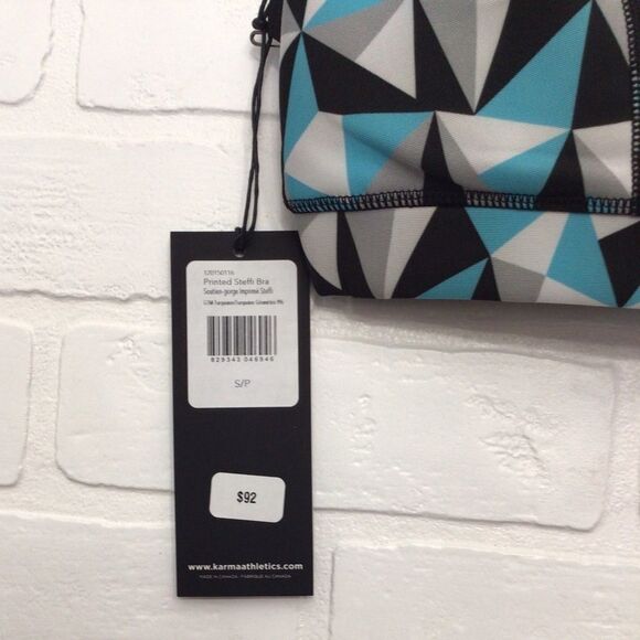 Sports bra light self bra gym workout running training racer back soft Small - Picture 3 of 8